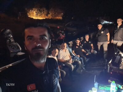 1866845462 Hecinler yangınında haberleşme desteği verdik